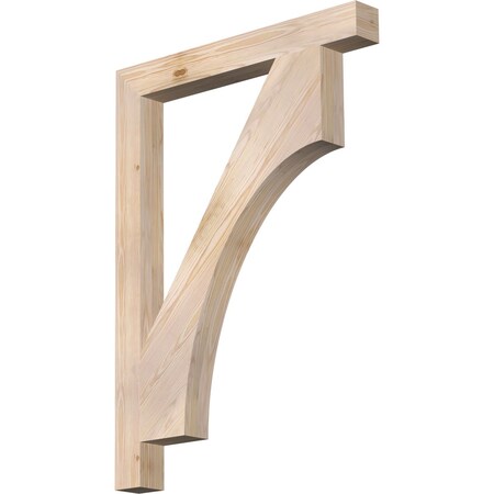 Ekena Millwork Westlake Block Smooth Bracket, Douglas Fir, 3 1/2"W x 32"D x 44"H BKT04X32X44WTL05SDF